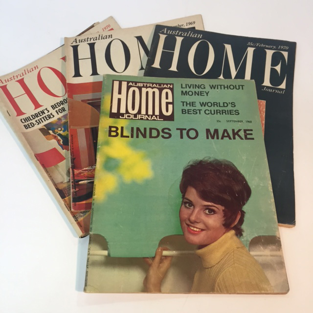 MAGAZINE, Australian Home Journal 1960-70s